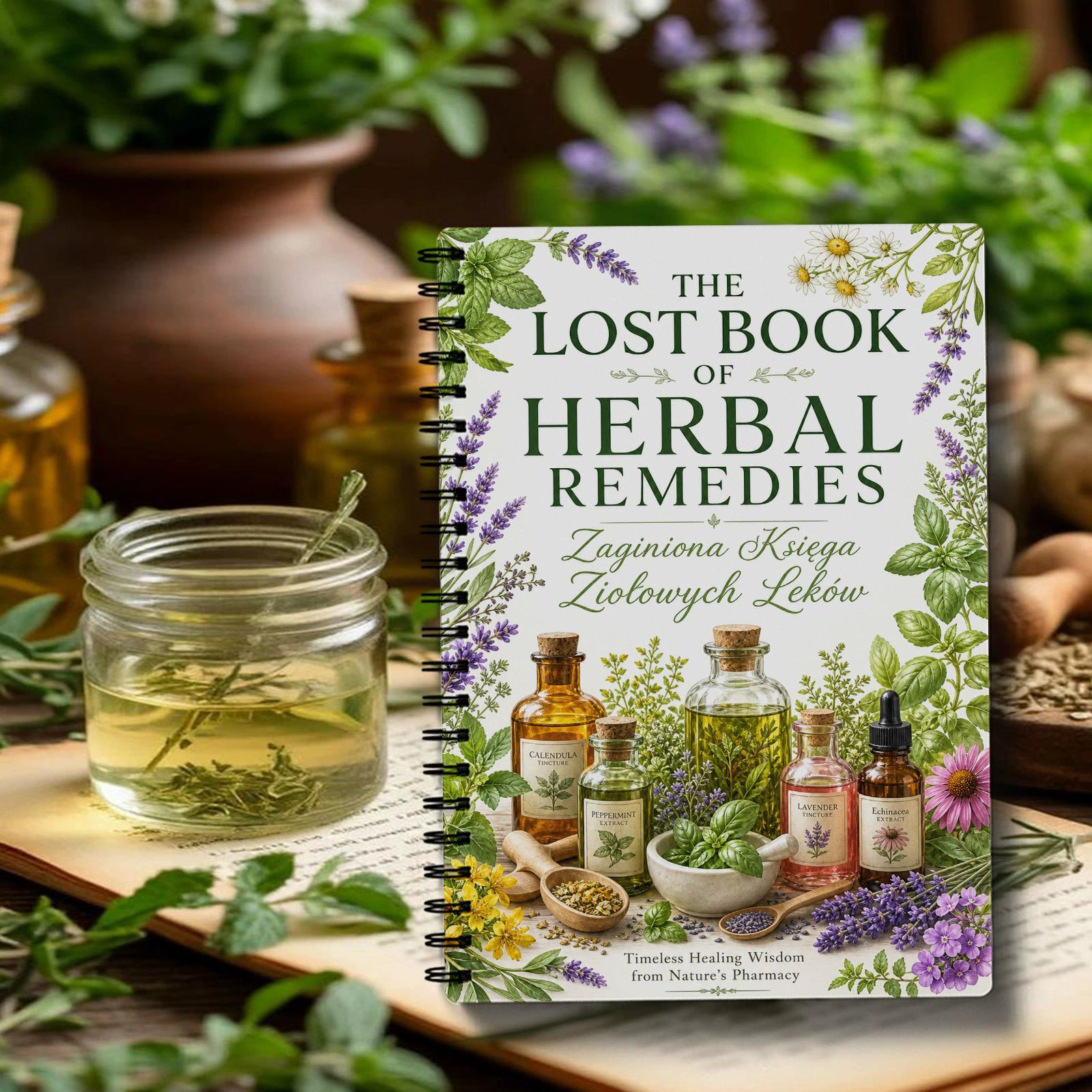 Herbal Remedies Spiral Noteboo - Natural Herbal Wellness review and price