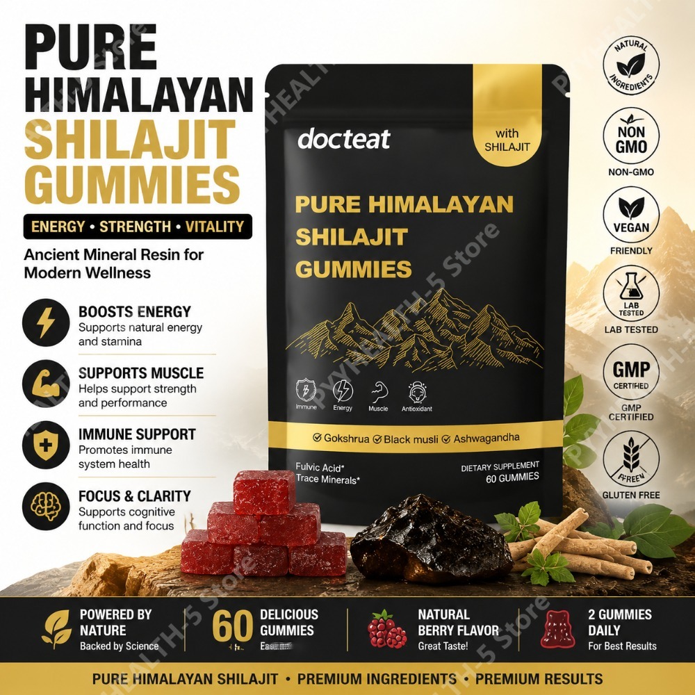 Docteat Pure Himalayan Shilaji - Natural Herbal Wellness review and price