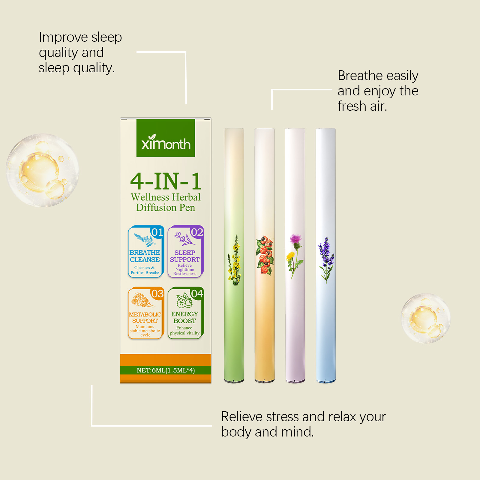 4 In 1 Herbal Energy Combo Sti - Natural Herbal Wellness review and price