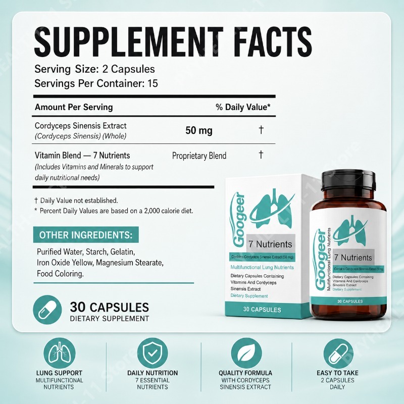 Cordyceps Sinensis Extract Cap - Natural Herbal Wellness review and price