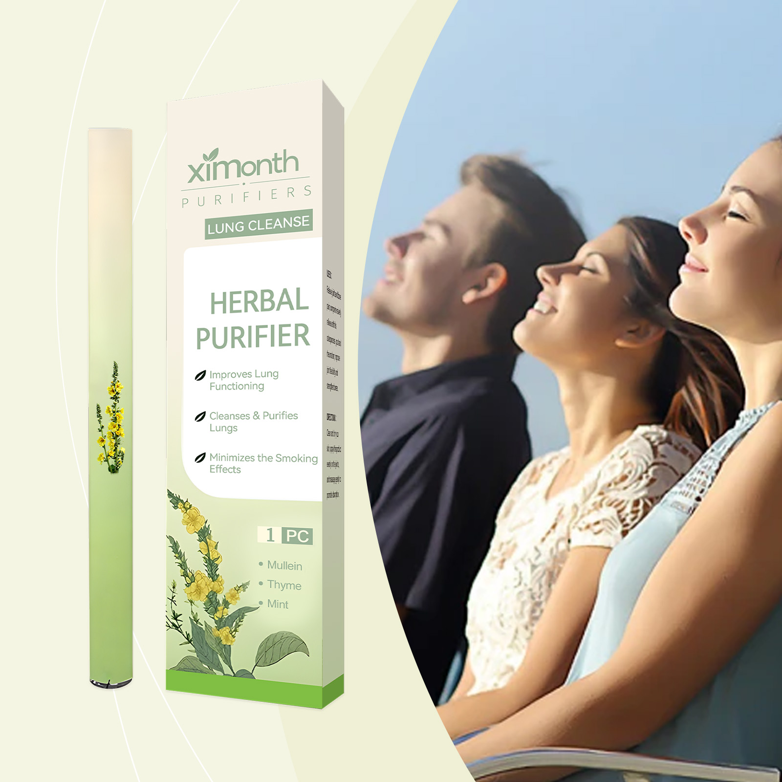 Natural Herbal Breathing Stick - Natural Herbal Wellness review and price