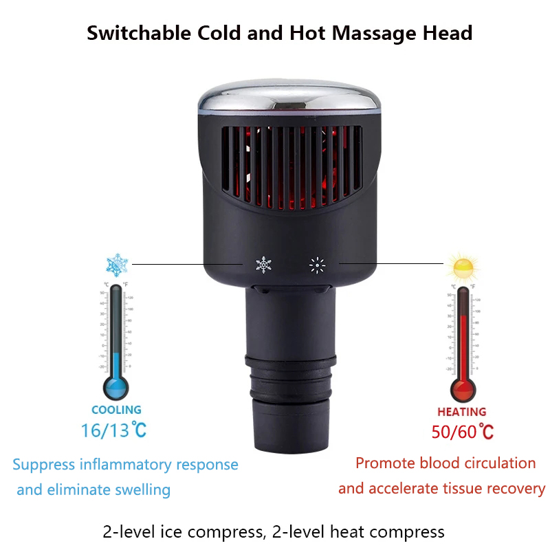 New Heat-Cold Fascia Gun Massa - Health Wellness review and price