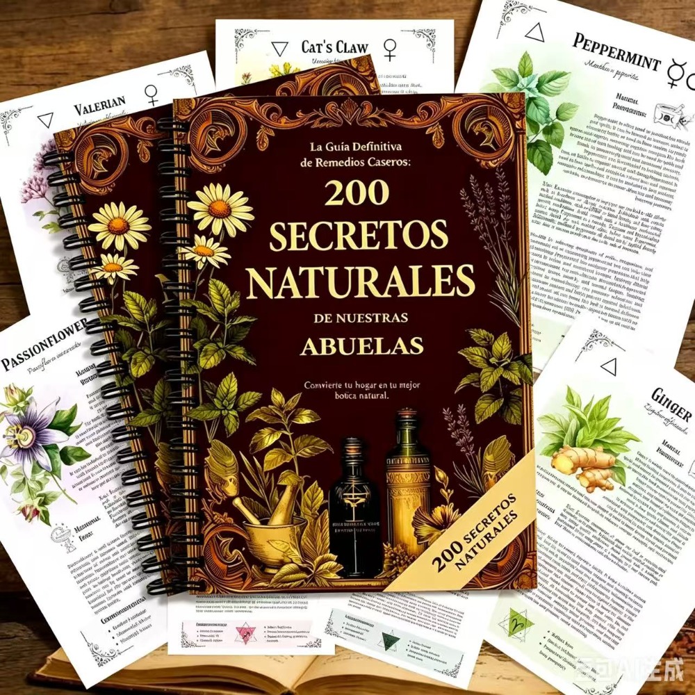 200 Natural Secrets A5 Spanish - Natural Herbal Wellness review and price