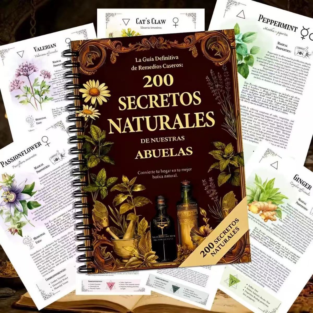 200 Natural Secrets A5 Spanish - Natural Herbal Wellness review and price
