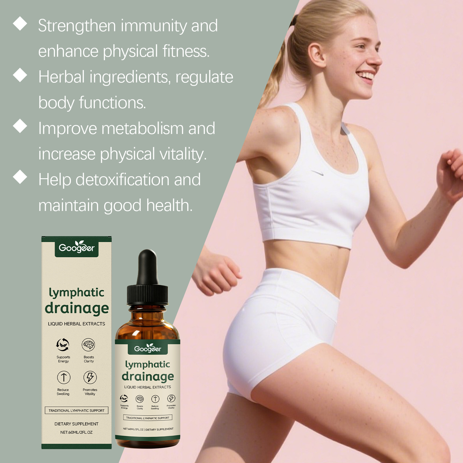 Lymphatic Drainage Drops 11-in - Natural Herbal Wellness review and price
