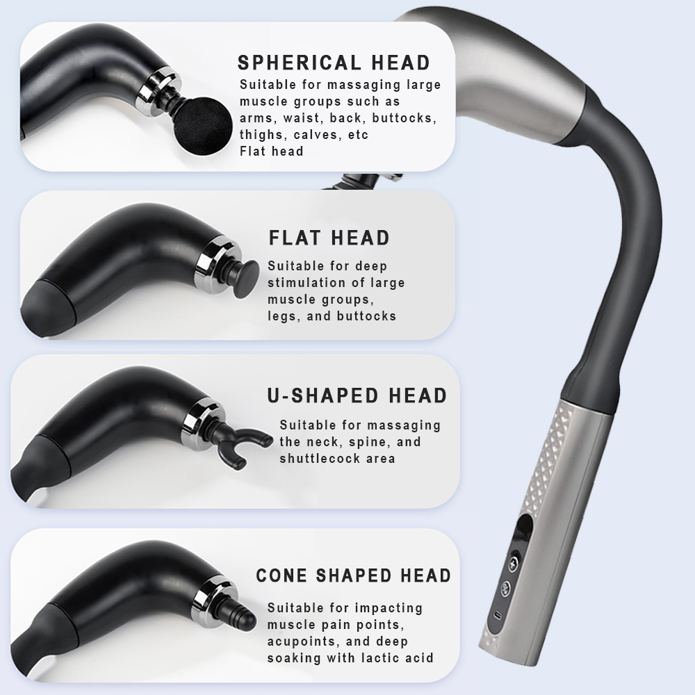 Portable Fascial Massage Gun E - Health Wellness review and price