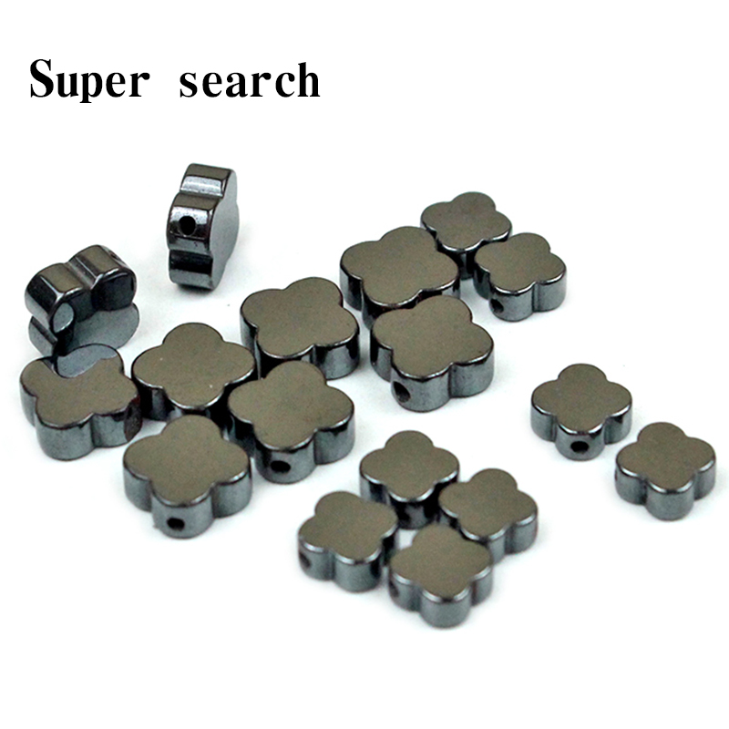 Clover Black Hematite Stone Fl - Red Clover Flower review and price
