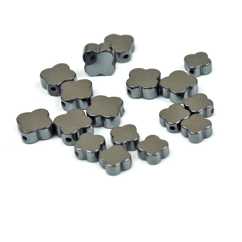 Clover Black Hematite Stone Fl - Red Clover Flower review and price