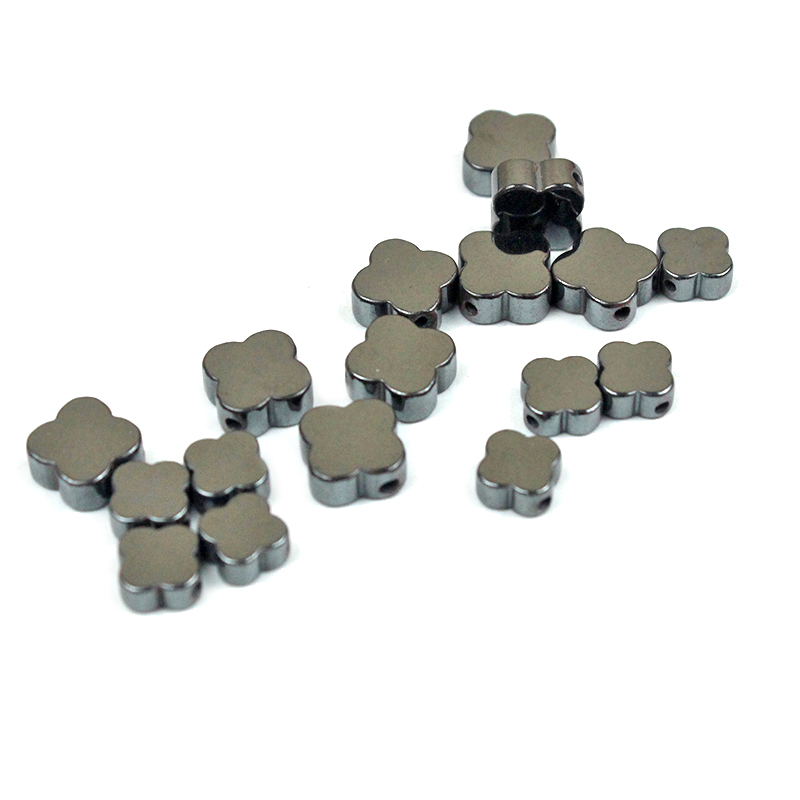 Clover Black Hematite Stone Fl - Red Clover Flower review and price