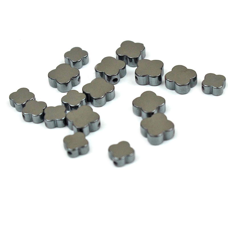 Clover Black Hematite Stone Fl - Red Clover Flower review and price