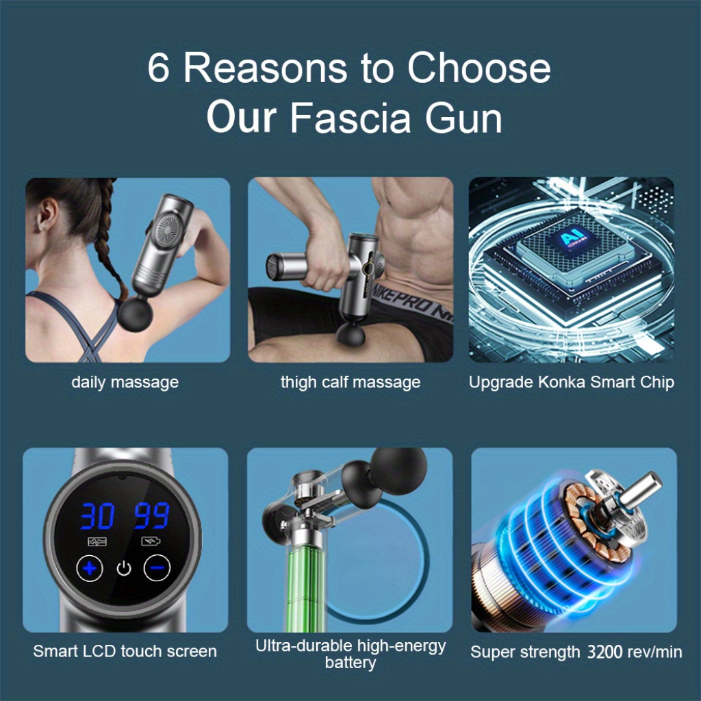99 Level Massage Gun Fascia De - Health Wellness review and price